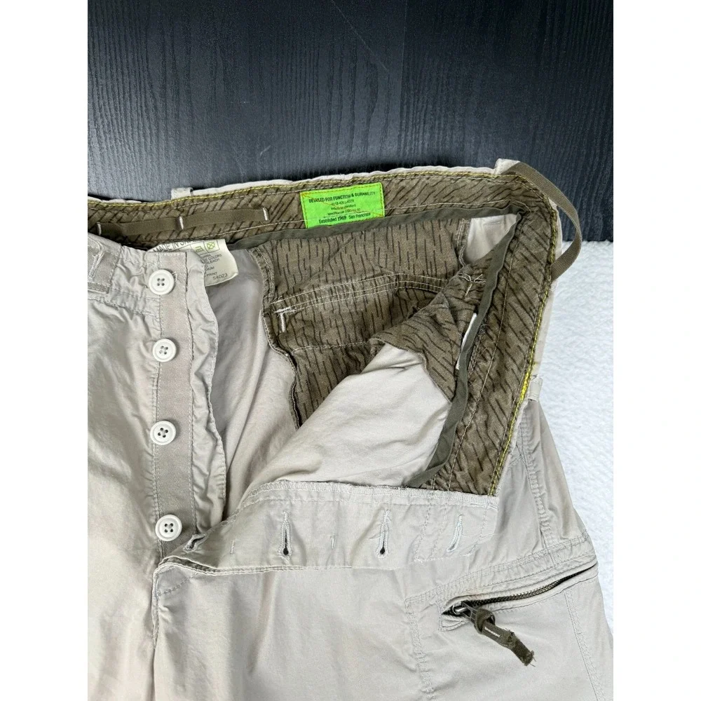 Vintage Gap Paratrooper Cargo Pants Beige Mens 2XL Fits 42x33 Beige Hiking